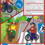 плакат 6 Правила управления велосипедом №2